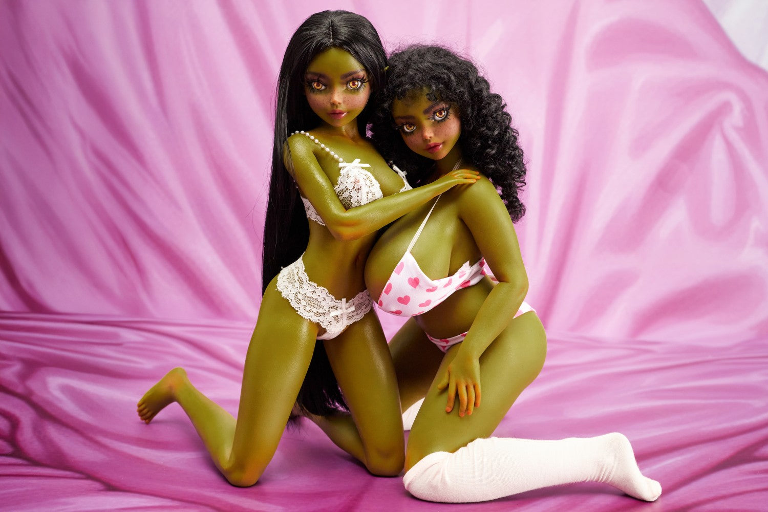 Honning sexdukke (Climax Doll Mini 60 cm J-cup silikon)