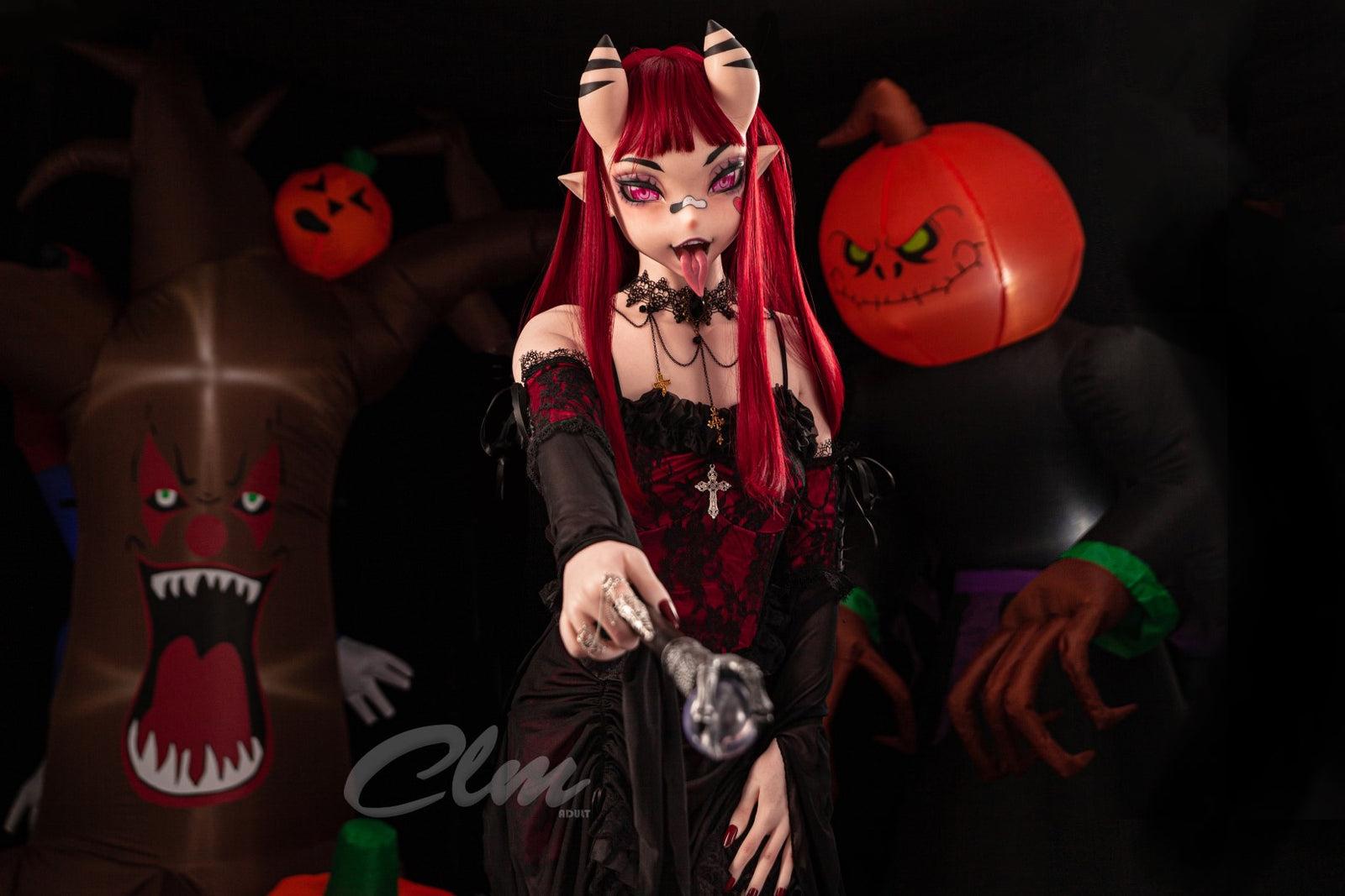 Meru The Succubus sexdukke (Climax Doll Ultra 157 cm B-cup silikon)