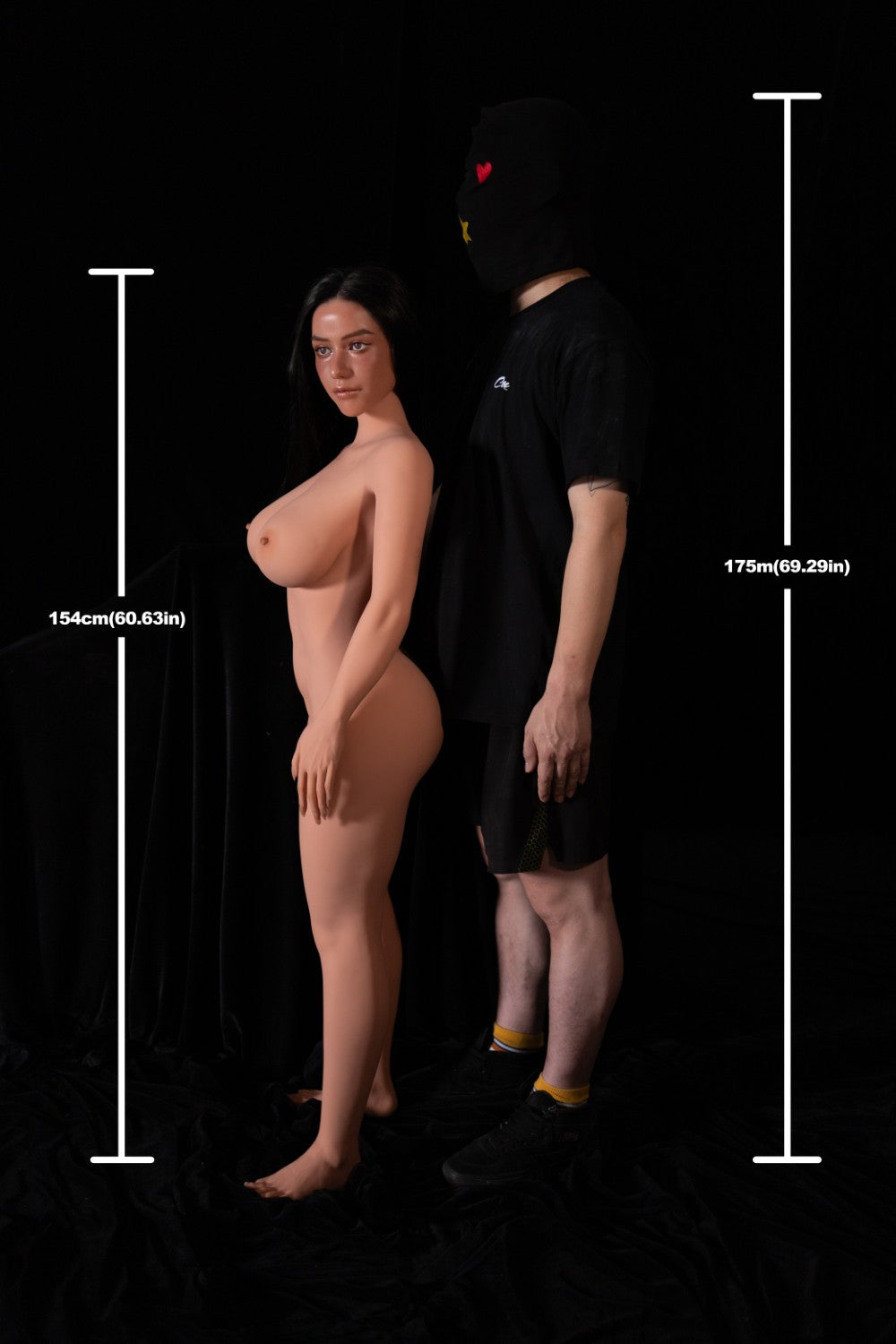 Tasha sexdukke (Climax Doll Pro 154cm e-cup TPE+silikon)