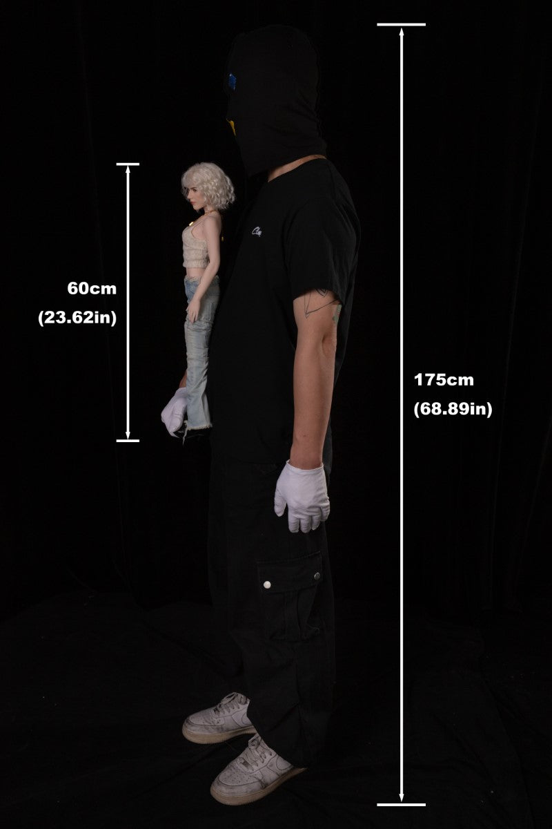 Tara sexdukke (Climax Doll Mini 60cm S-cup silikon)