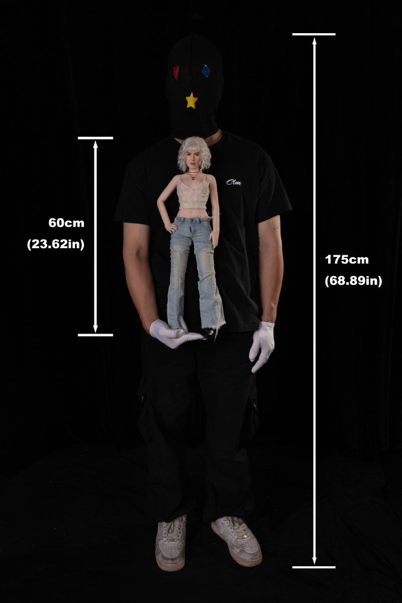 Tara sexdukke (Climax Doll Mini 60cm S-cup silikon)