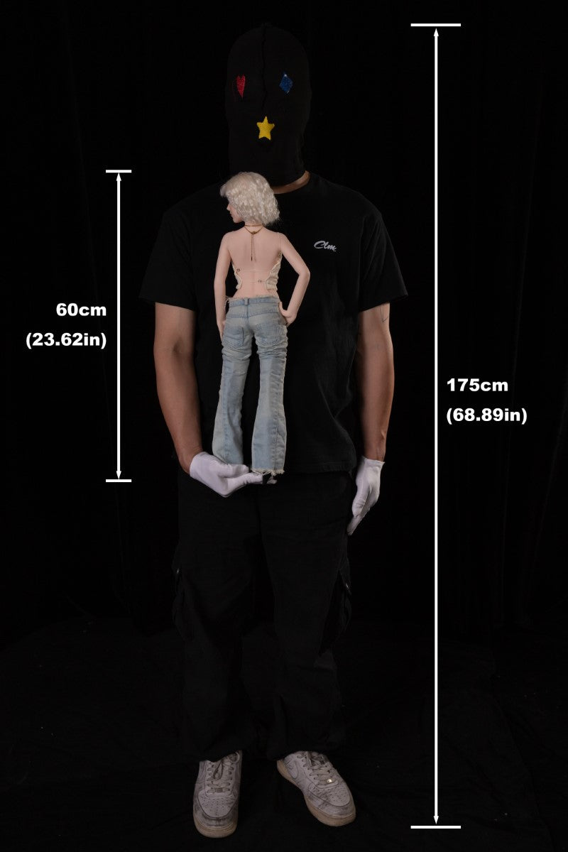 Tara sexdukke (Climax Doll Mini 60cm S-cup silikon)