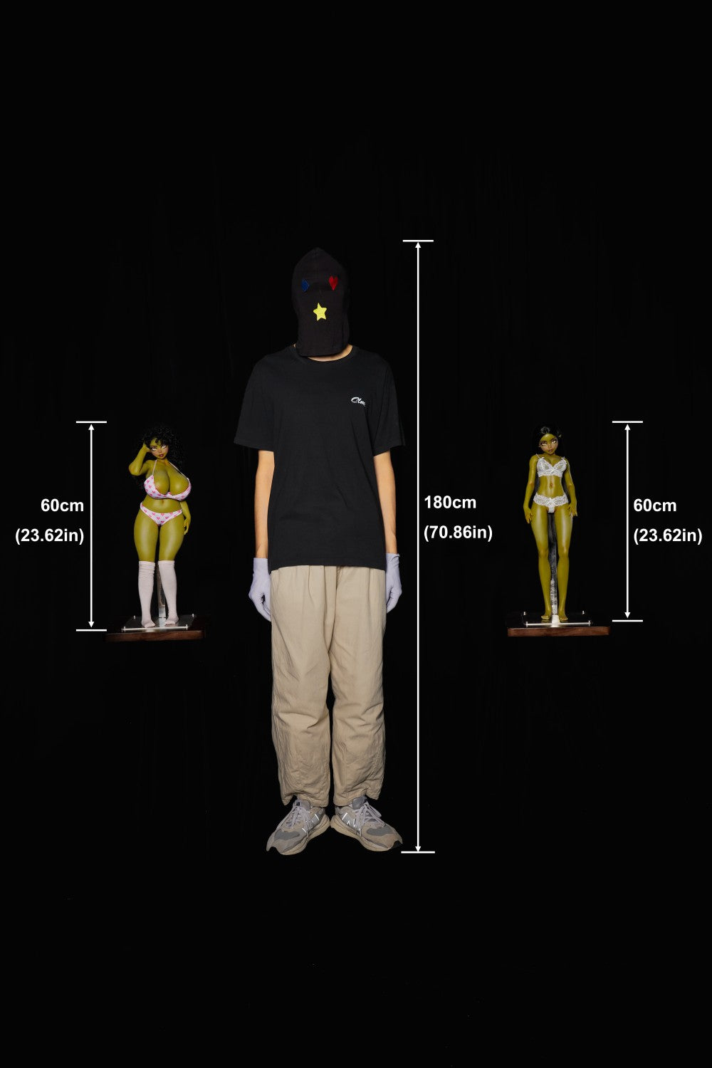 Honning sexdukke (Climax Doll Mini 60 cm B-cup silikon)