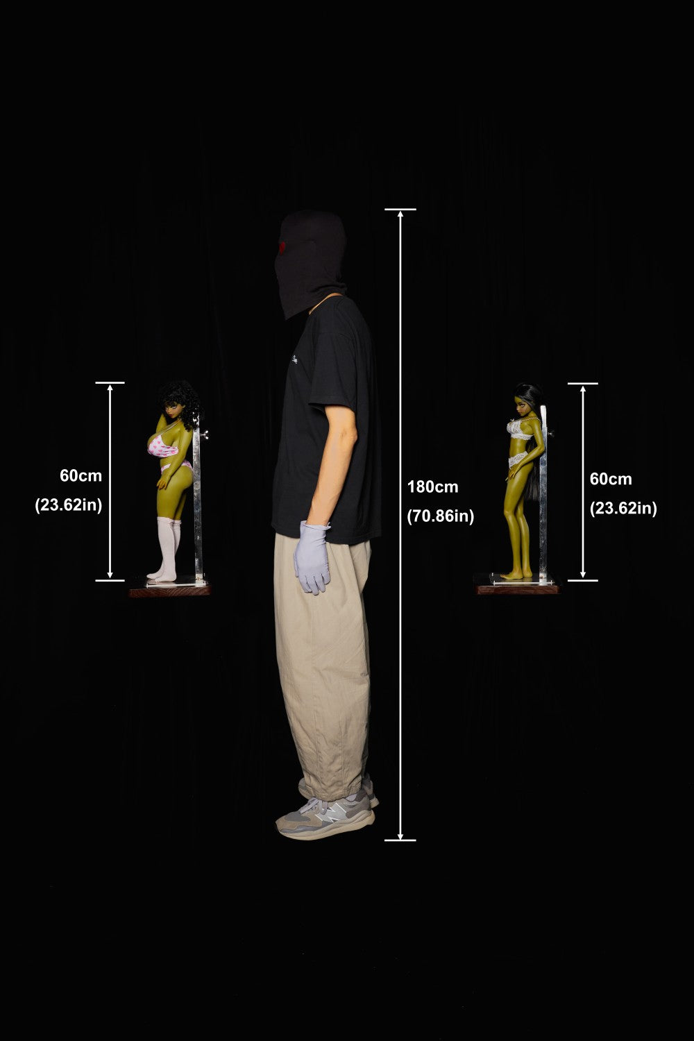 Honning sexdukke (Climax Doll Mini 60 cm B-cup silikon)