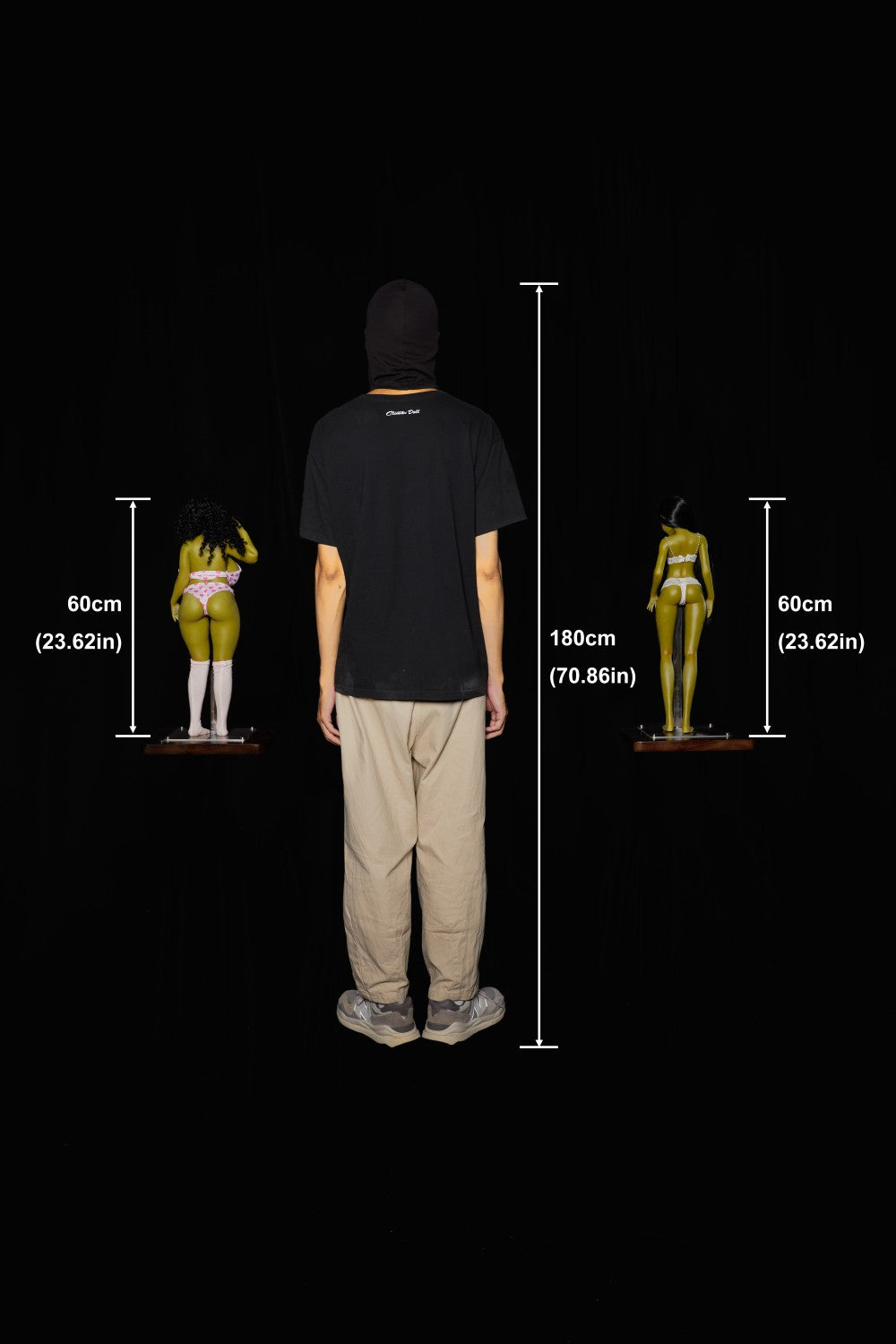 Honning sexdukke (Climax Doll Mini 60 cm J-cup silikon)