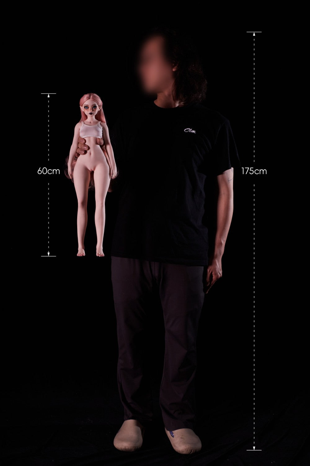 Hilary sexdukke (Climax Doll Mini 60cm a-cup Silikon)