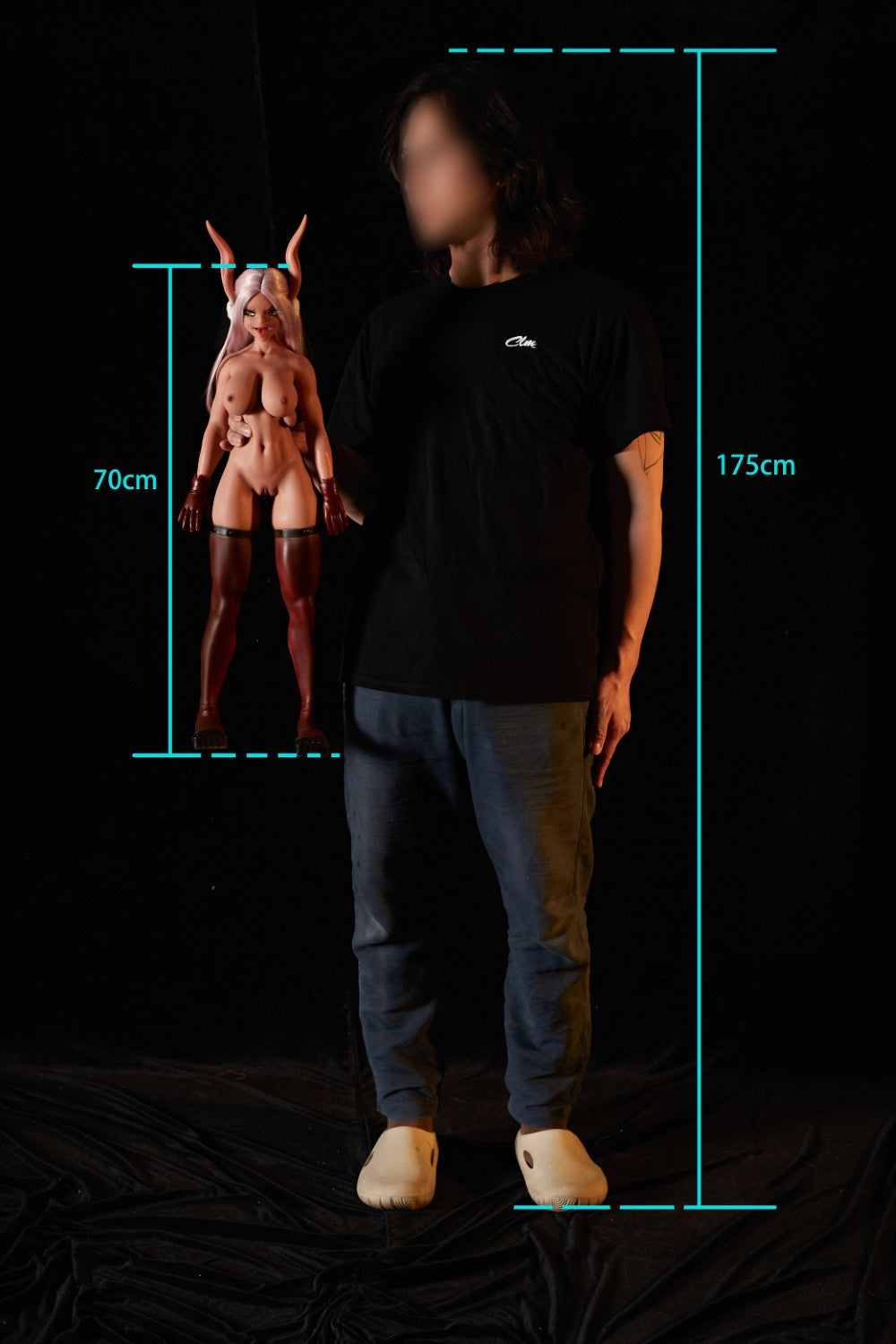 Mila sexdukke (Climax Doll Mini 70 cm D-cup silikon)