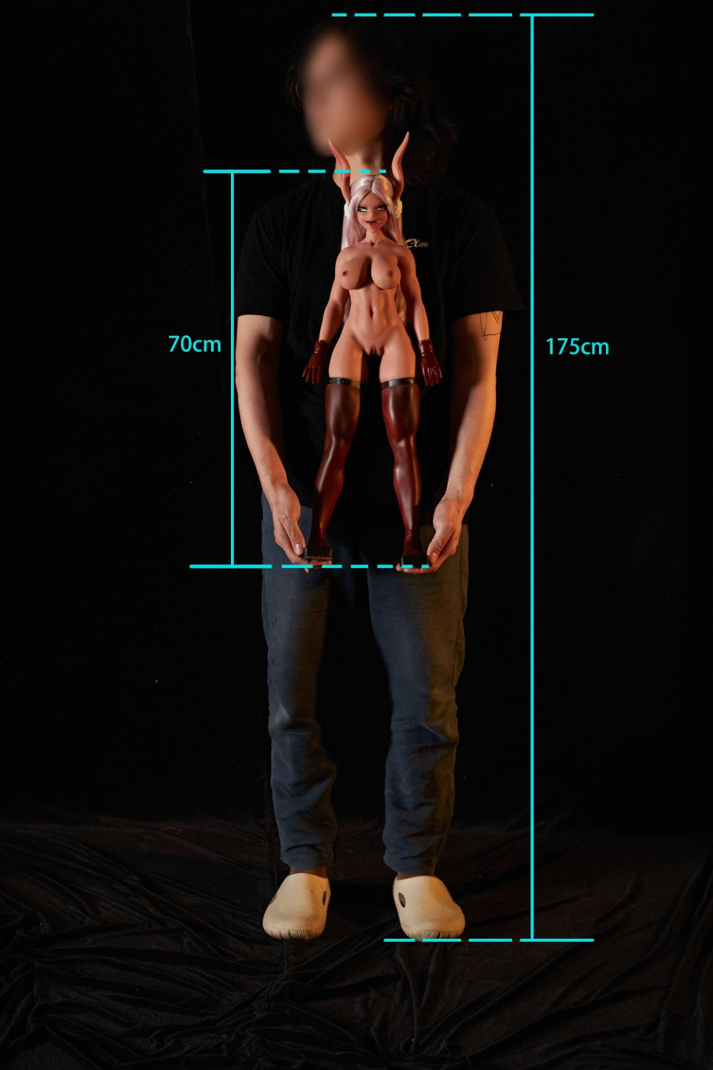 Mila sexdukke (Climax Doll Mini 70 cm D-cup silikon)