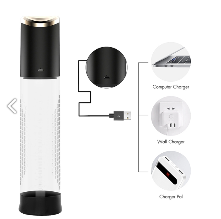 Penispumpe automatisk (elektronisk)
