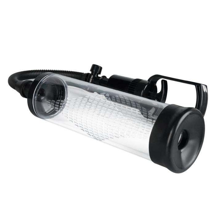 Penispumpe for utvidelse og hardere ereksjon – 70×220 mm | Svart design