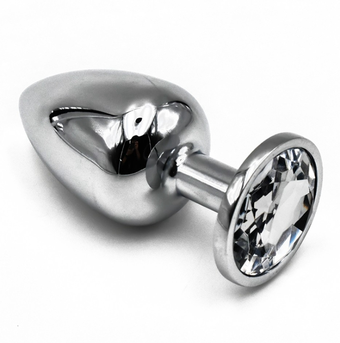 Buttplug i aluminium - sett med 4 størrelser