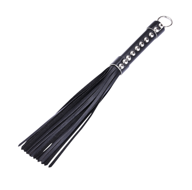 BDSM Kit - Håndjern, pisk, bånd, gagball, øyemaske (sett med 9 deler)