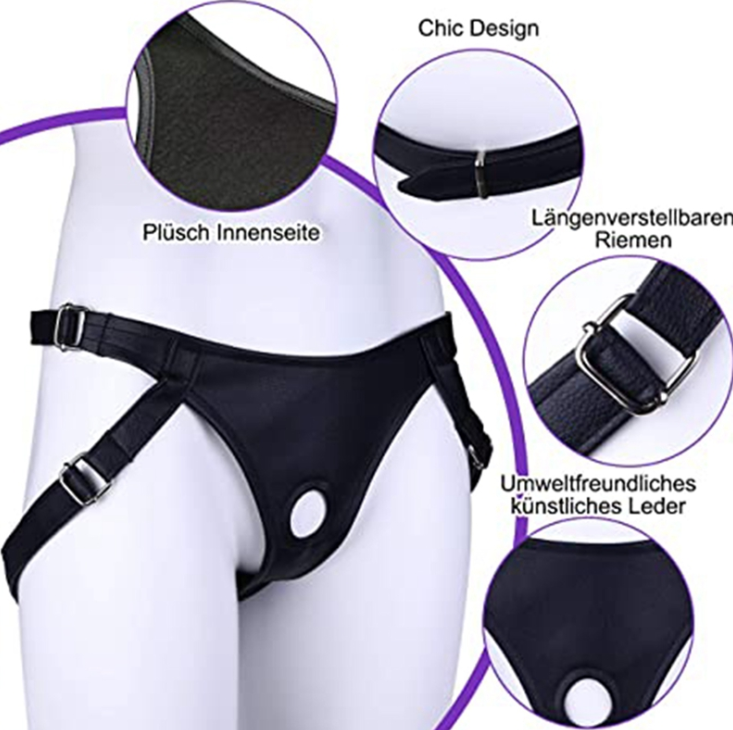 Double Dildo Strap On - Glede for begge hender