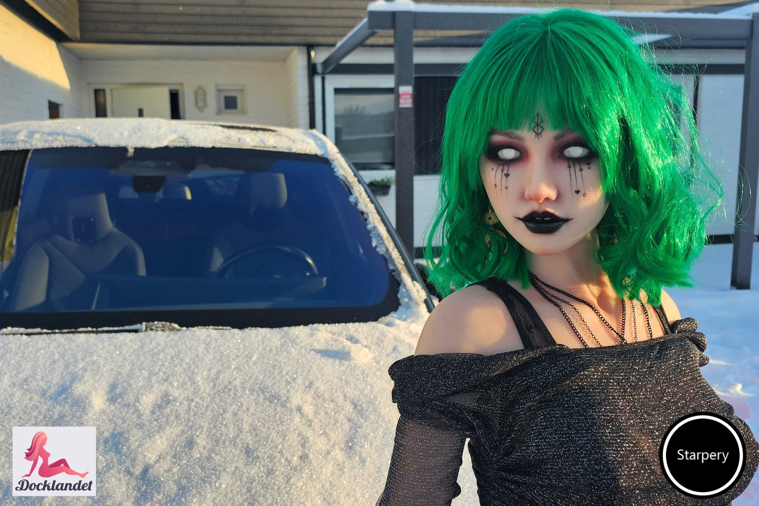 Eksklusiv Silvana sexdukke (Starpery 174 cm C-cup TPE+silikon)