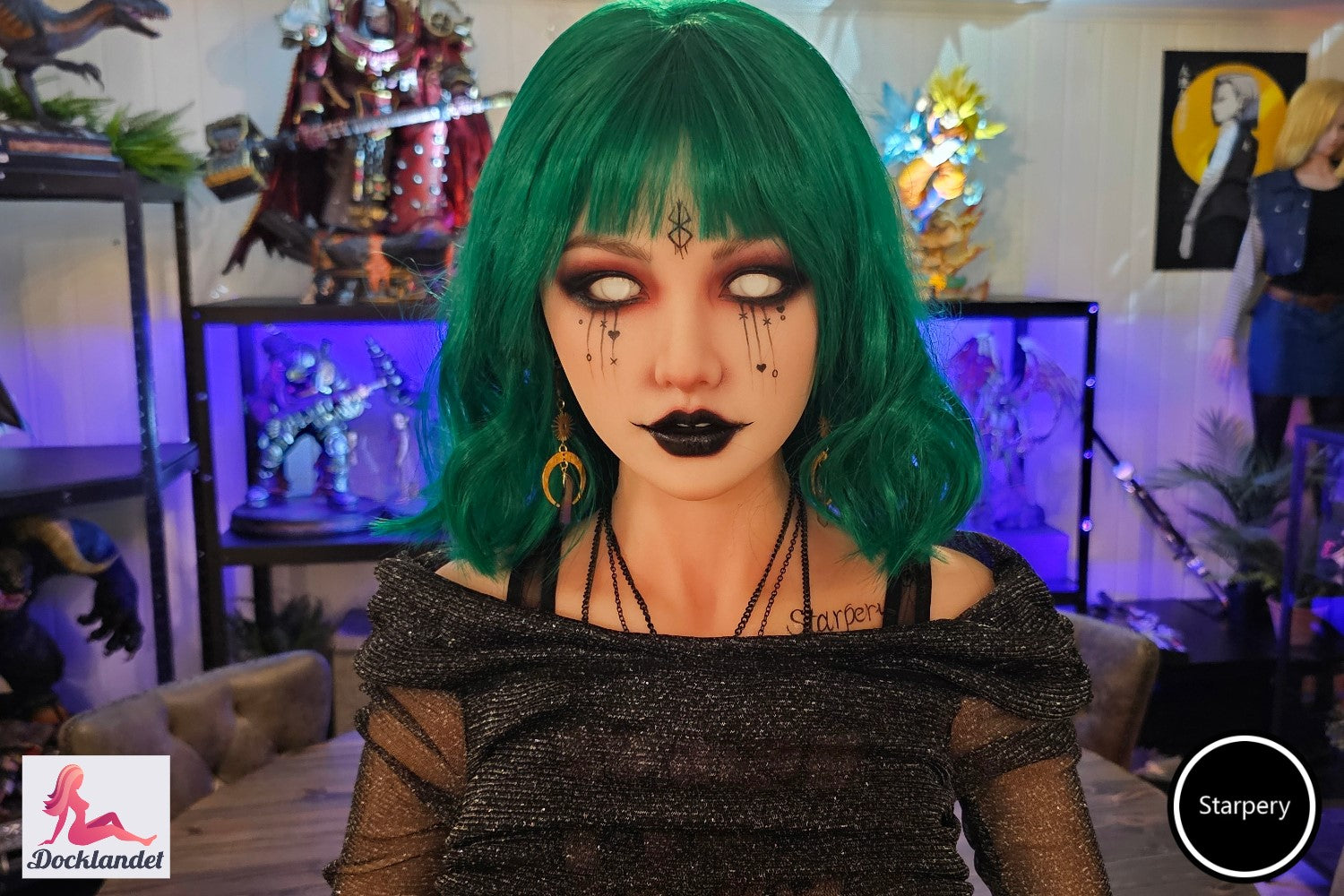 Eksklusiv Silvana sexdukke (Starpery 174 cm C-cup TPE+silikon)