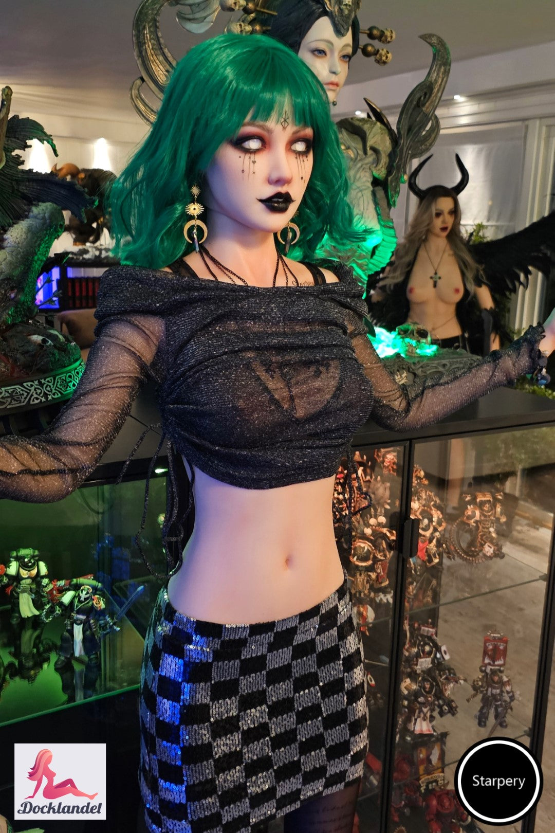 Eksklusiv Silvana sexdukke (Starpery 174 cm C-cup TPE+silikon)