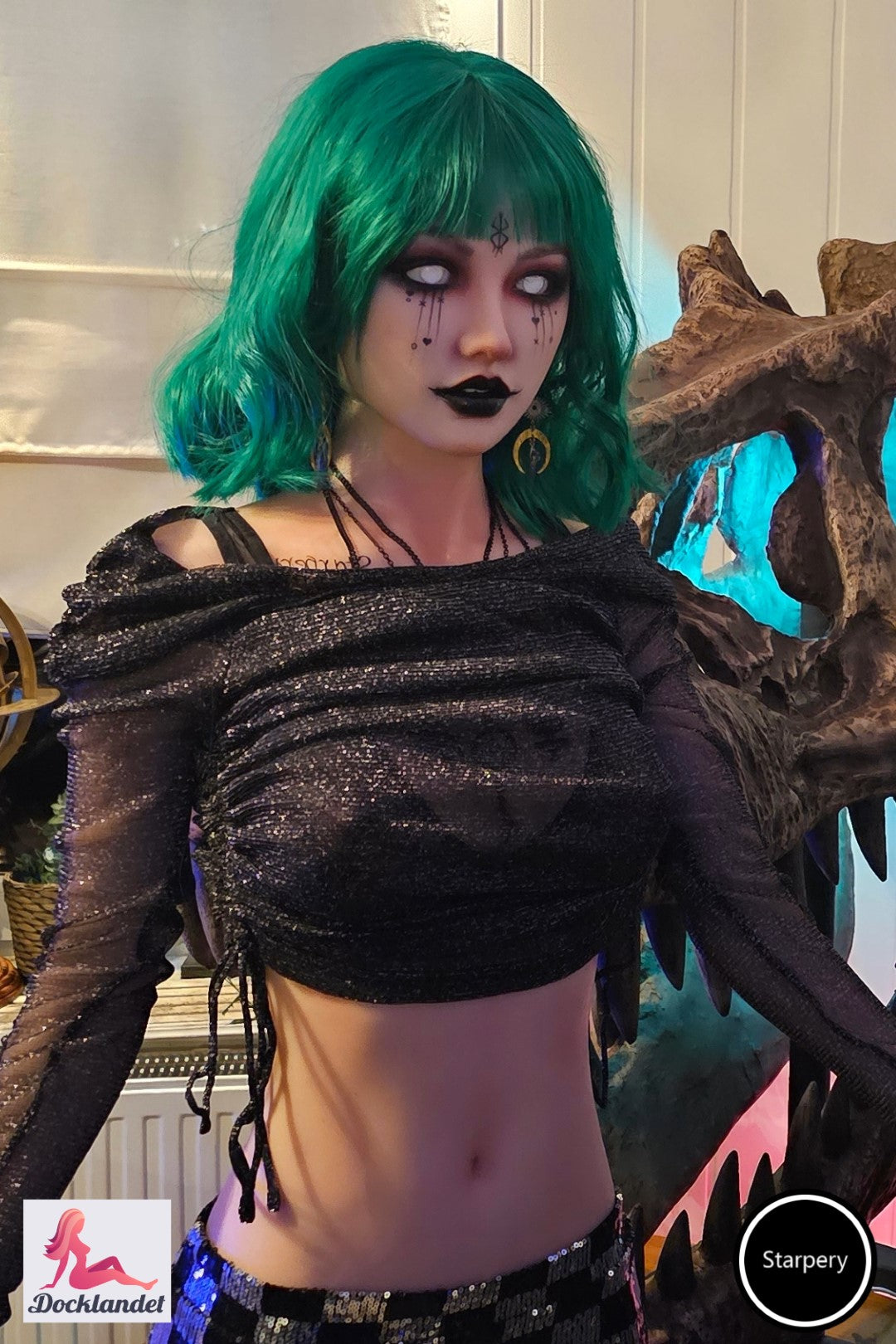 Eksklusiv Silvana sexdukke (Starpery 174 cm C-cup TPE+silikon)