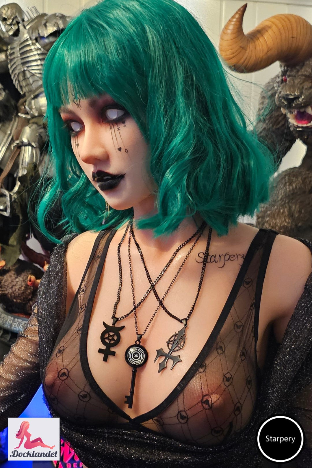 Eksklusiv Silvana sexdukke (Starpery 174 cm C-cup TPE+silikon)