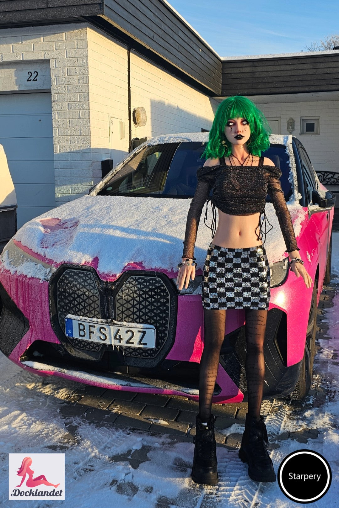 Silvana eksklusivt sexdukke (Starpery 174cm C-cup TPE+silikon)