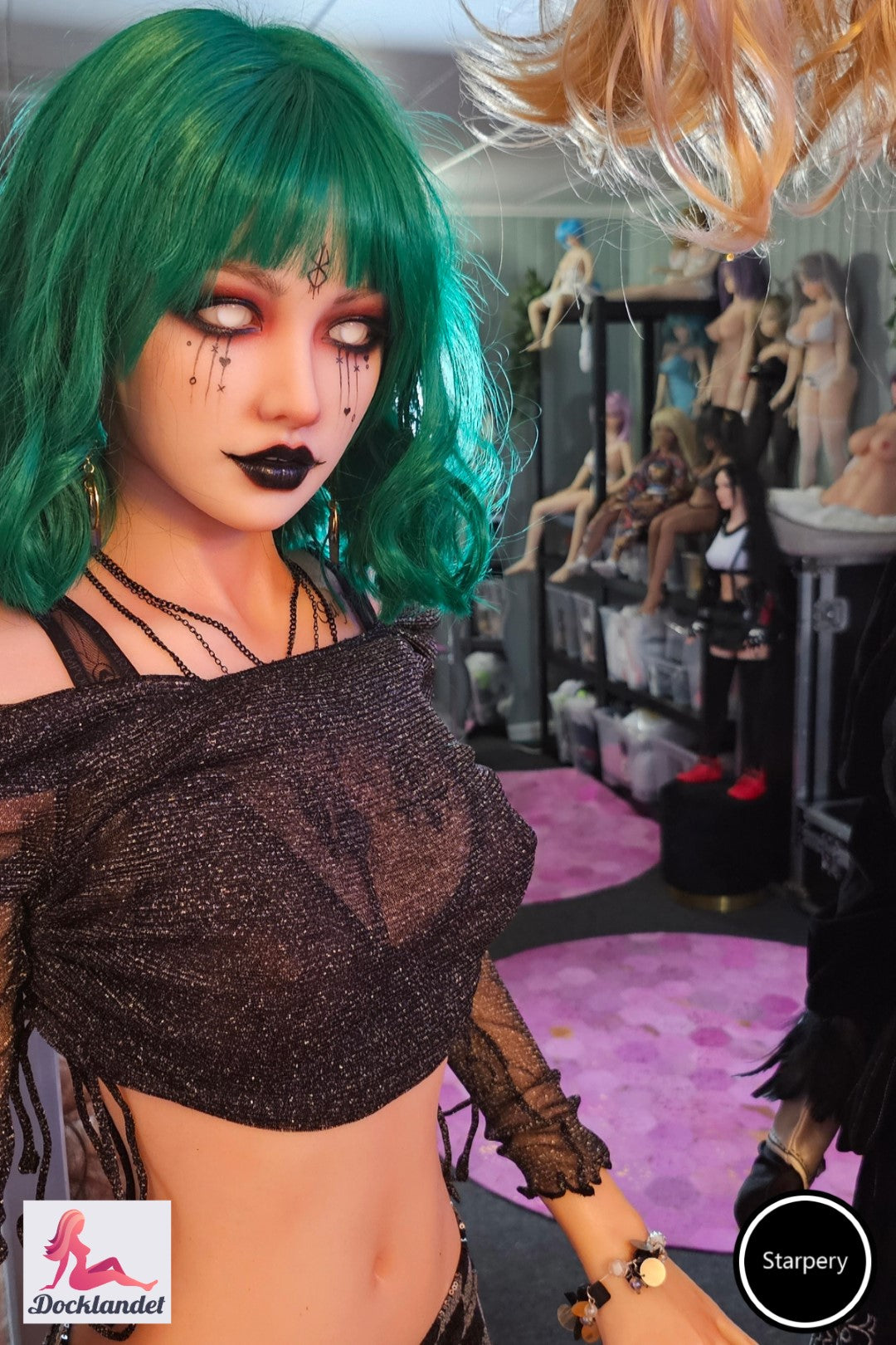 Eksklusiv Silvana sexdukke (Starpery 174 cm C-cup TPE+silikon)