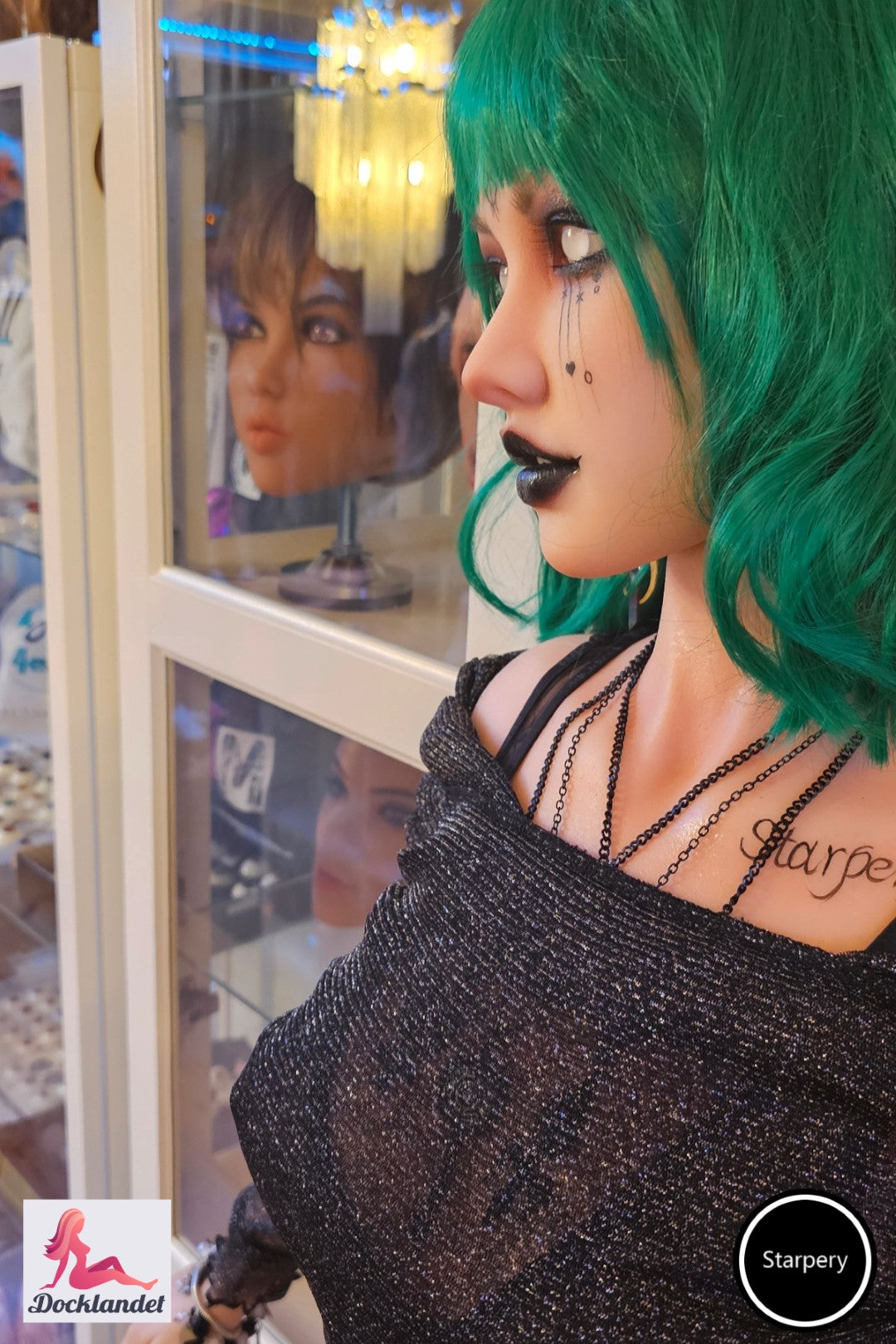 Eksklusiv Silvana sexdukke (Starpery 174 cm C-cup TPE+silikon)