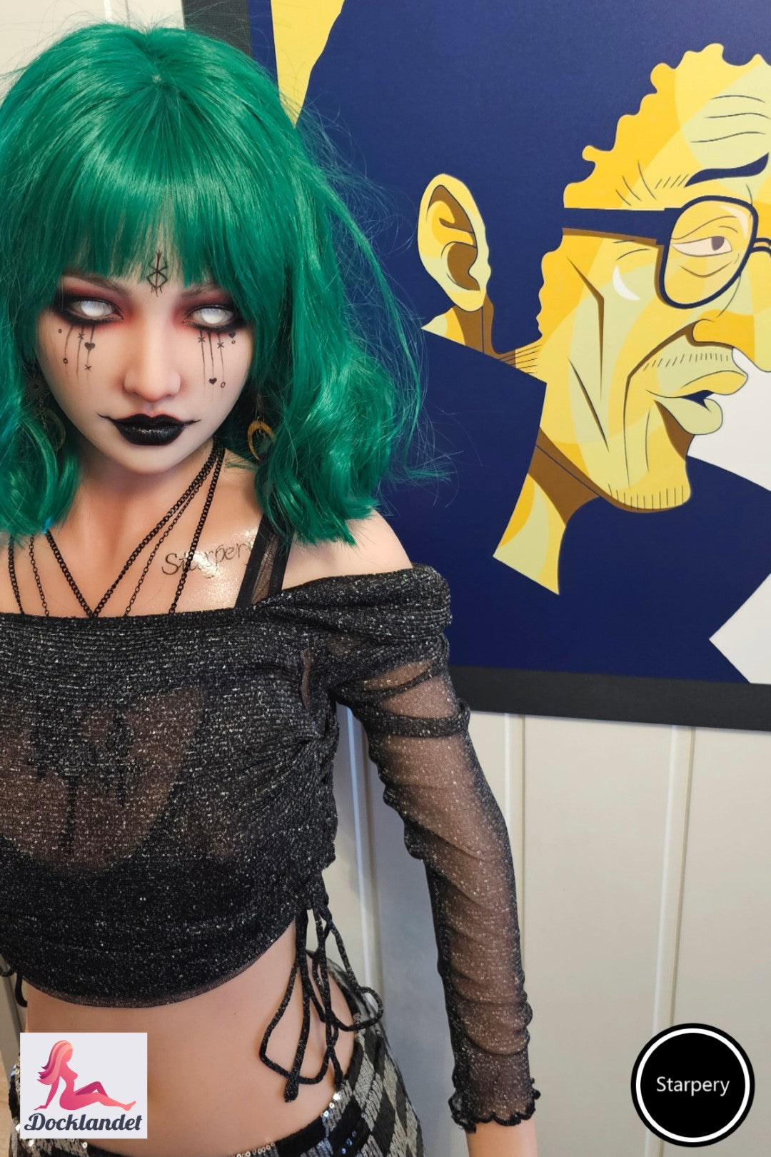 Eksklusiv Silvana sexdukke (Starpery 174 cm C-cup TPE+silikon)