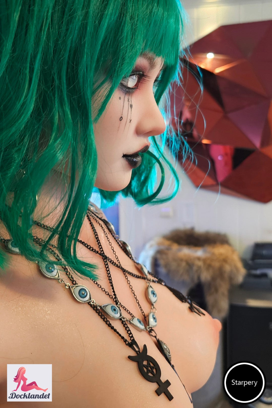 Eksklusiv Silvana sexdukke (Starpery 174 cm C-cup TPE+silikon)