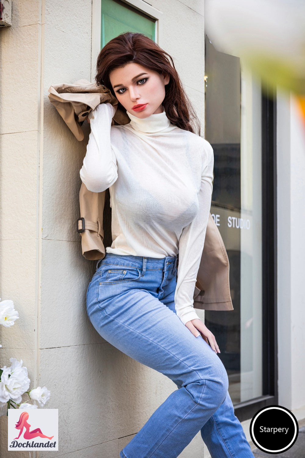 Christina sexdukke (Starpery 171 cm D-cup TPE+silikon)