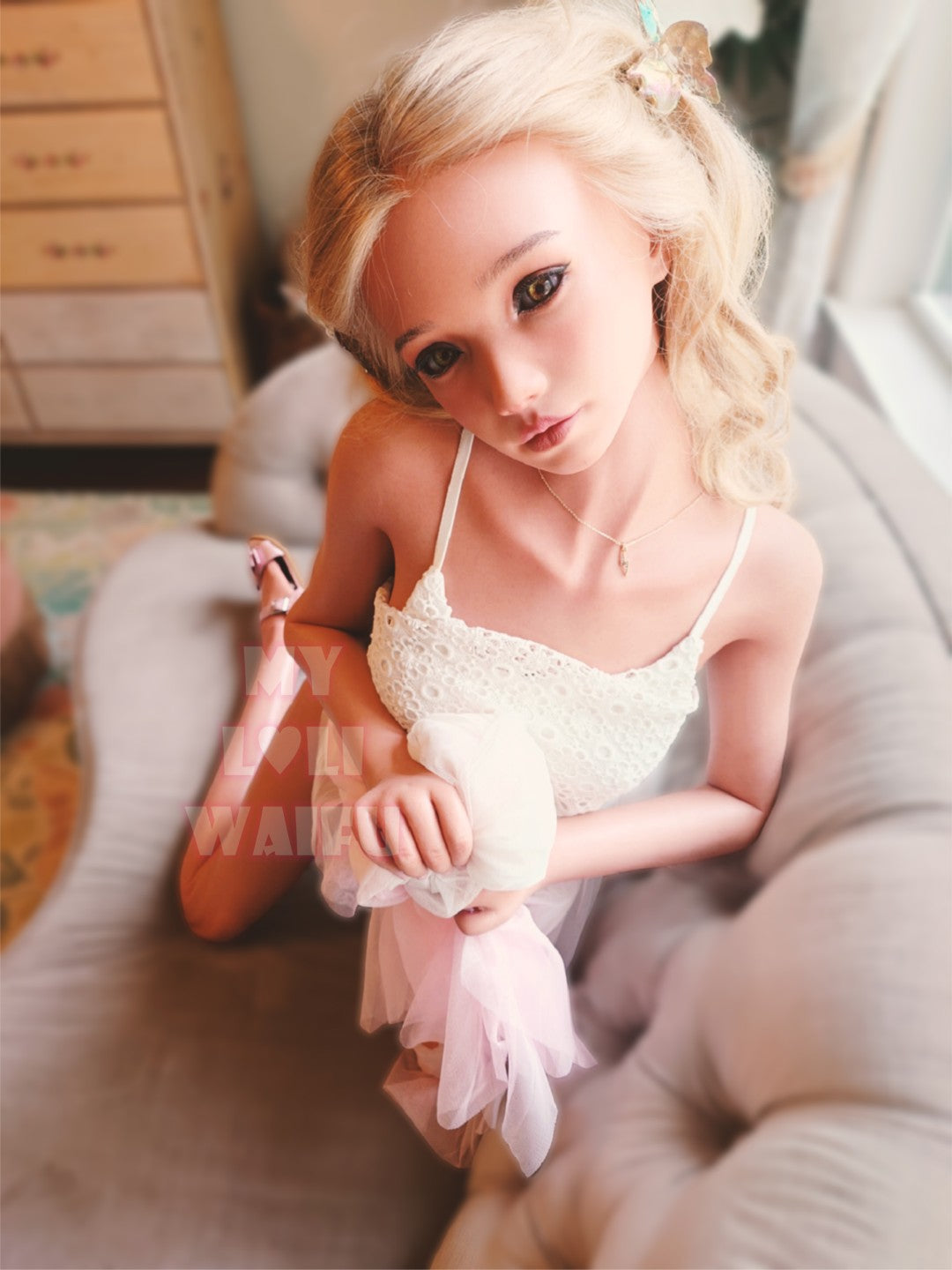 Tina sexdukke (My Loli Waifu 148 cm B-cup #75 Silikon)