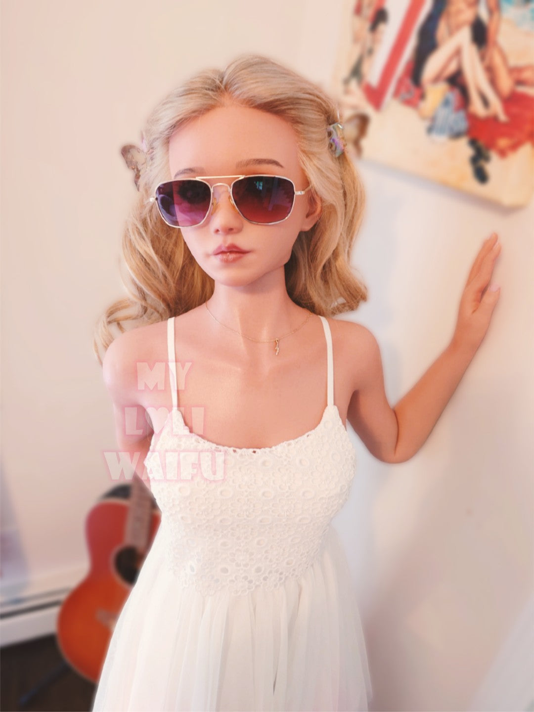 Tina sexdukke (My Loli Waifu 148 cm B-cup #75 Silikon)