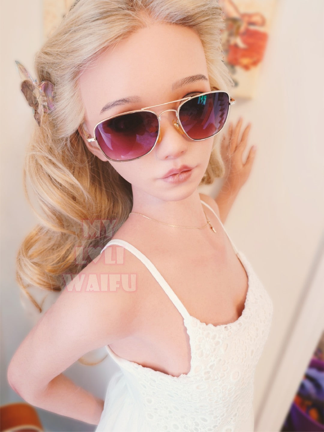 Tina sexdukke (My Loli Waifu 148 cm B-cup #75 Silikon)