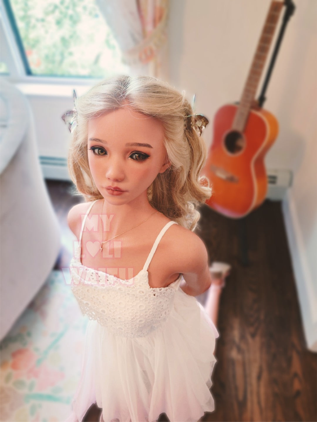 Tina sexdukke (My Loli Waifu 148 cm B-cup #75 Silikon)