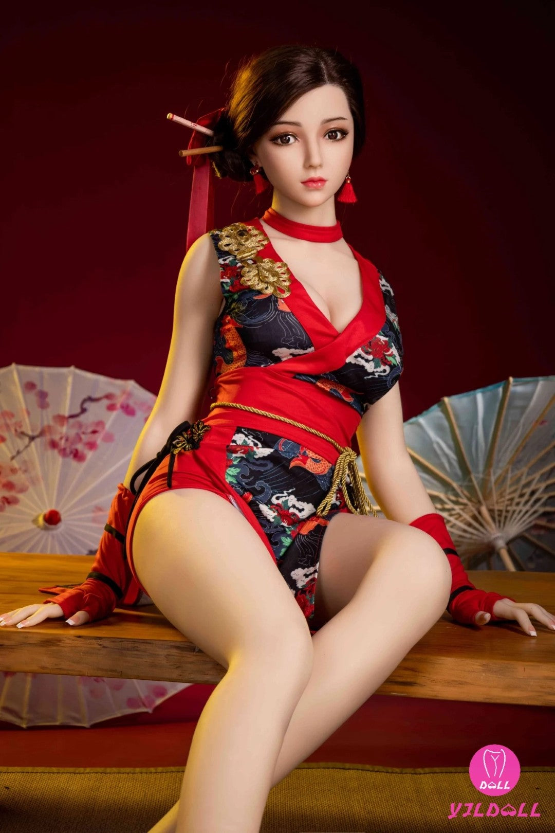 Jolene sexdukke (YJL Doll 165cm d-cup #439 TPE+silikon)