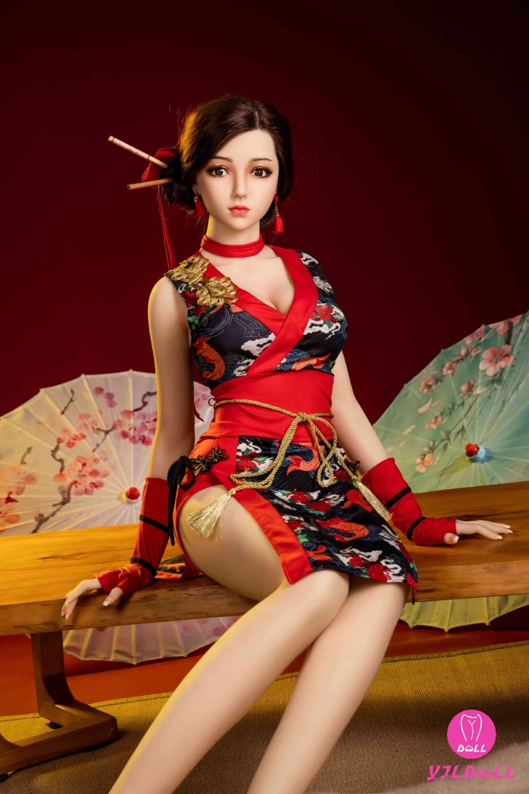 Jolene sexdukke (YJL Doll 165cm d-cup #439 TPE+silikon)
