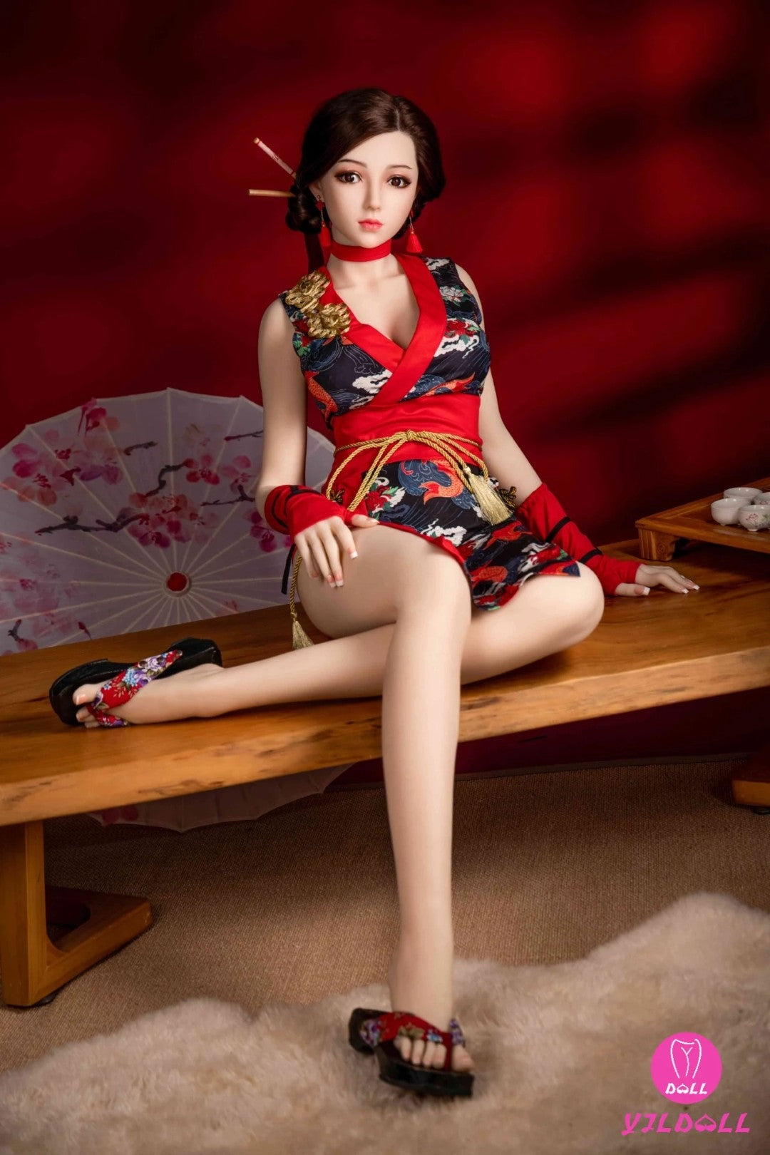 Jolene sexdukke (YJL Doll 165cm d-cup #439 TPE+silikon)