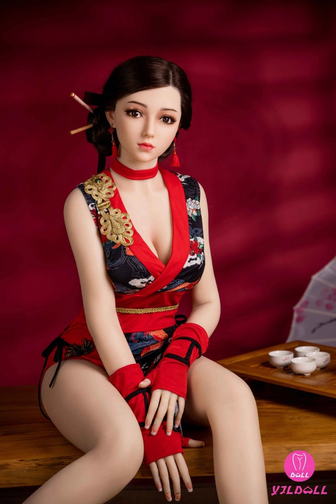 Jolene sexdukke (YJL Doll 165cm d-cup #439 TPE+silikon)