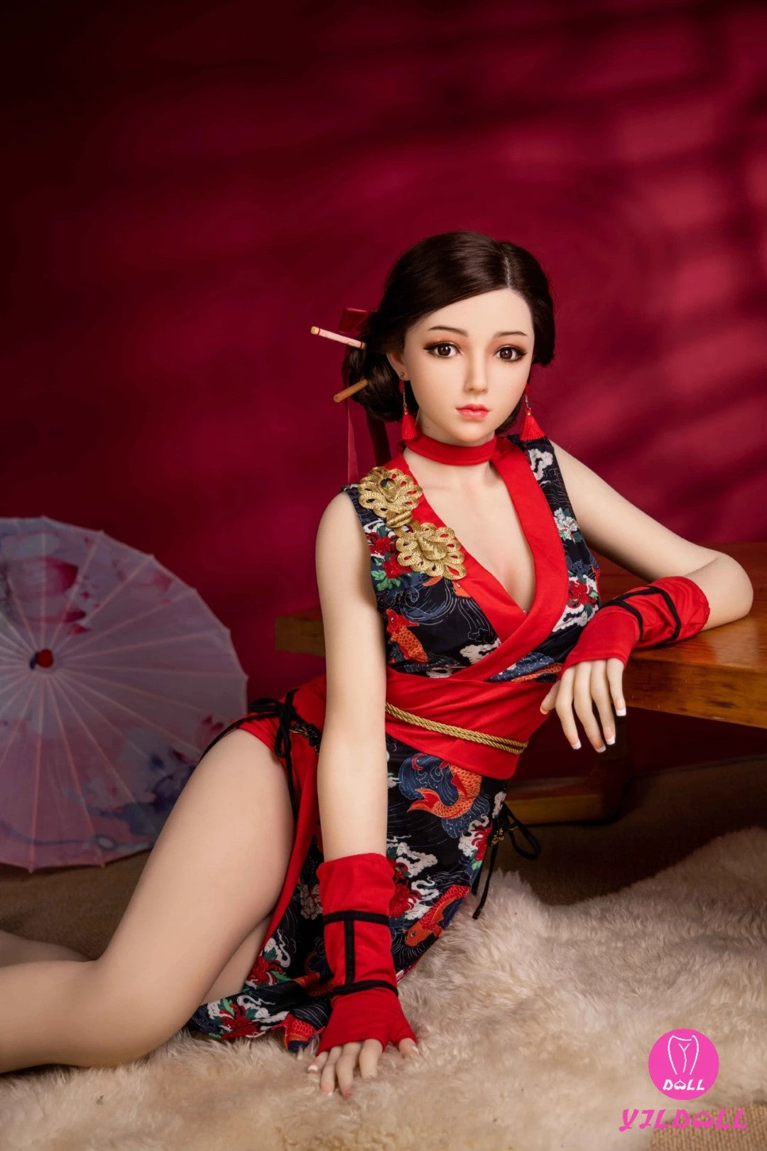 Jolene sexdukke (YJL Doll 165cm d-cup #439 TPE+silikon)