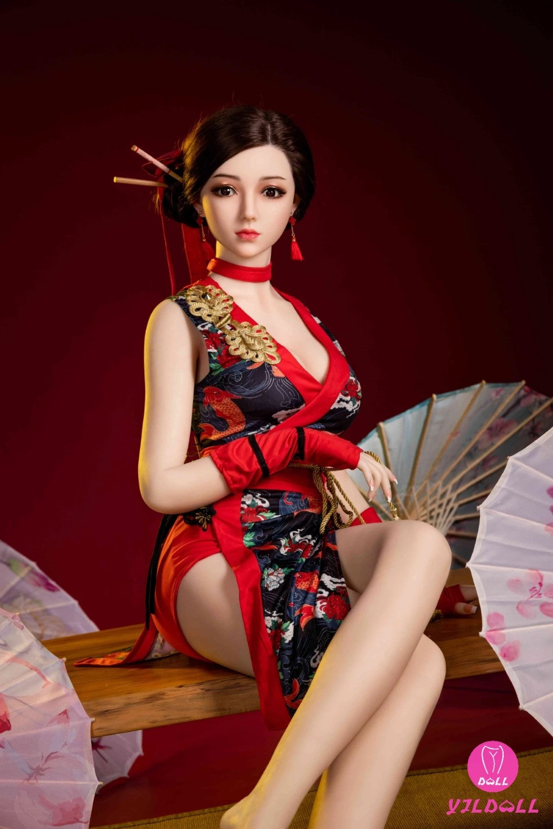 Jolene sexdukke (YJL Doll 165cm d-cup #439 TPE+silikon)