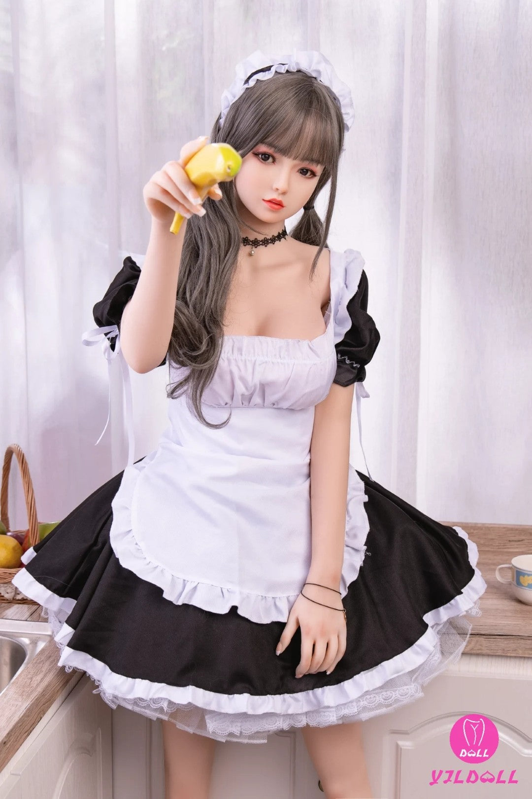 Cassandra sexdukke (YJL Doll 165 cm D-cup #405 TPE+Silicon)
