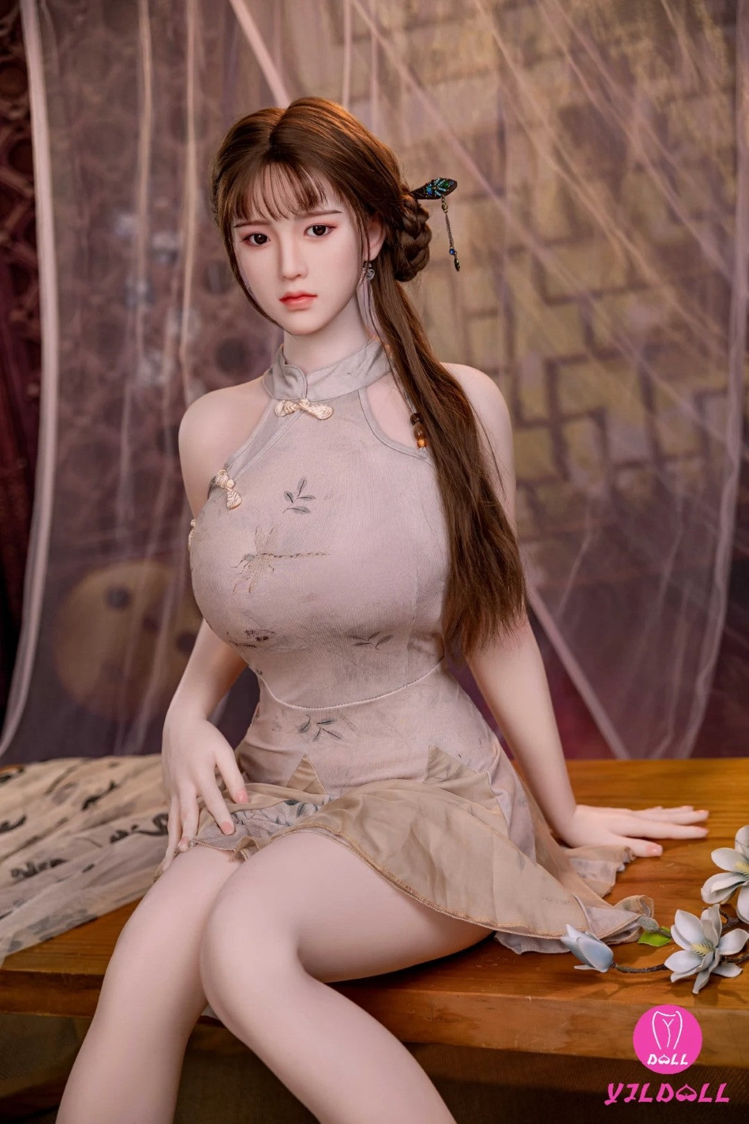 Emmy sexdukke (YJL Doll 165cm d-cup #396 TPE+silikon)