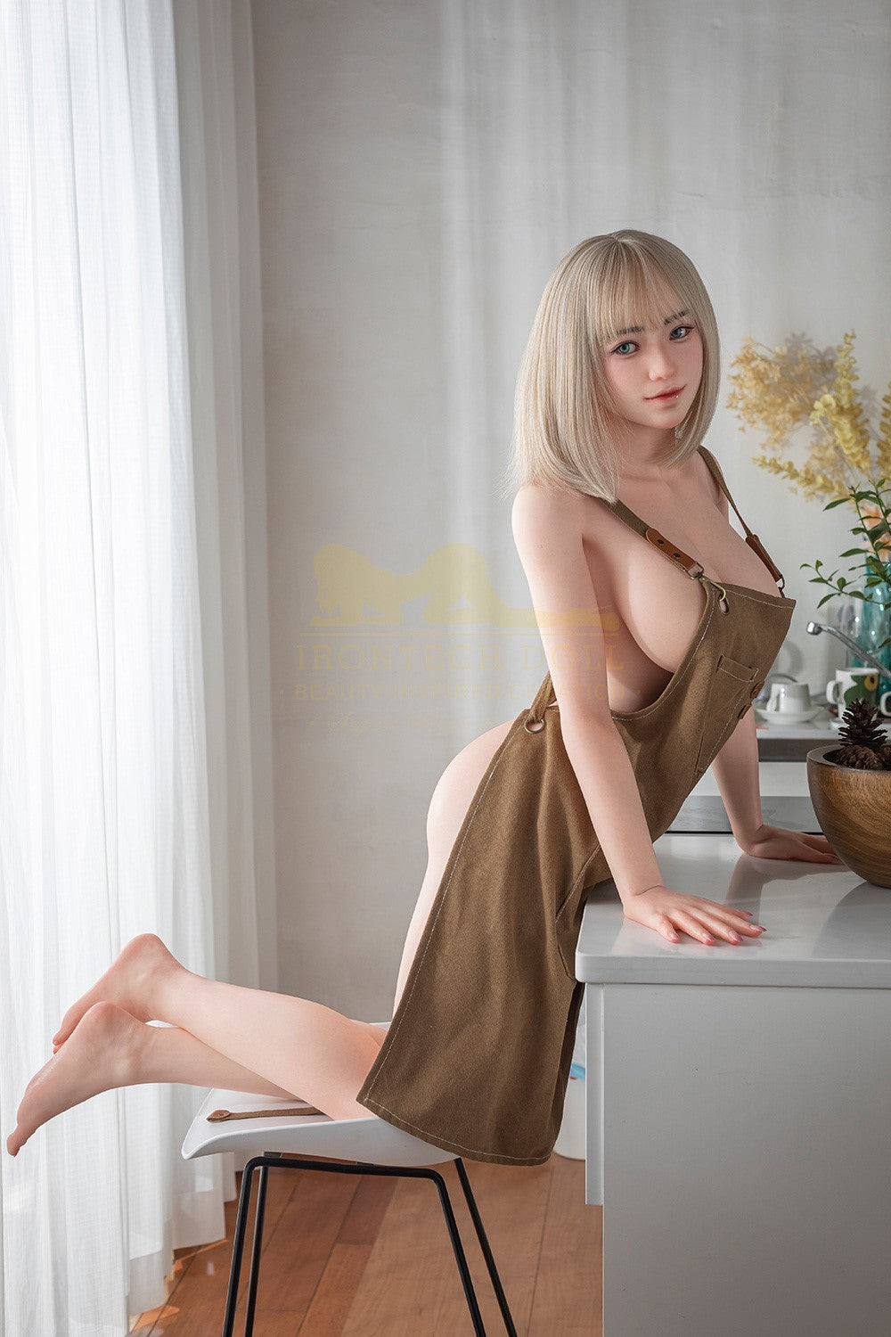 Sylvia sexdukke (Irontech Doll 159 cm G-cup S43 silikon)