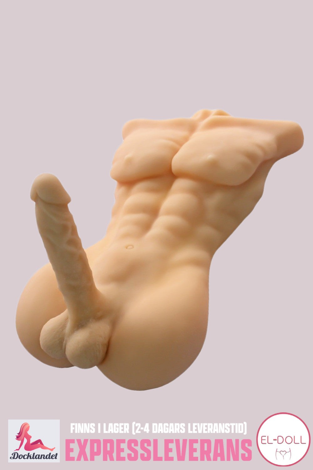 Torso mannlig (EL-Doll 55 cm TPE) EXPRESS