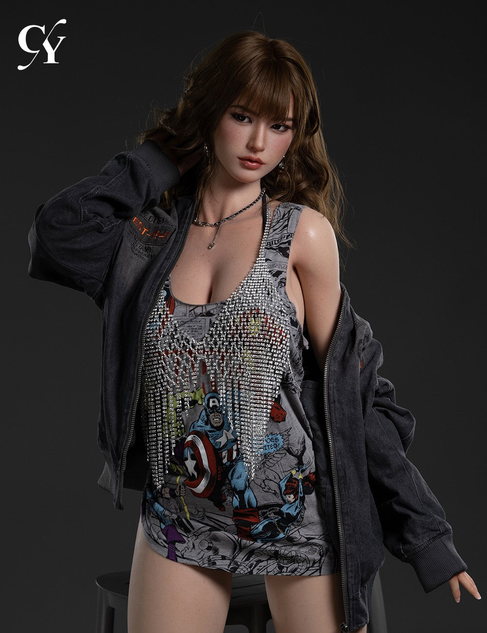 Yuki sexdukke (TOP CYDOLL 168 cm F-cup TPE+silikon)