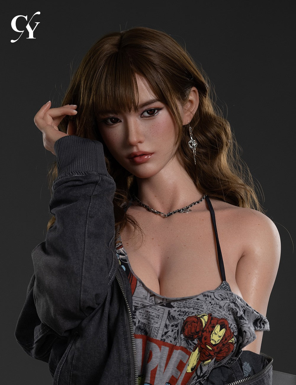 Yuki sexdukke (TOP CYDOLL 168 cm F-cup TPE+silikon)