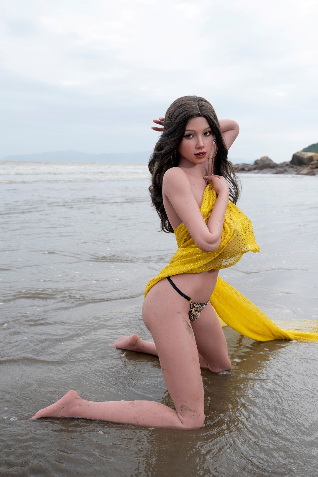 Yasmin sexdukke (Zelex 166 cm K-cup ZXE209-1 SLE silikon)