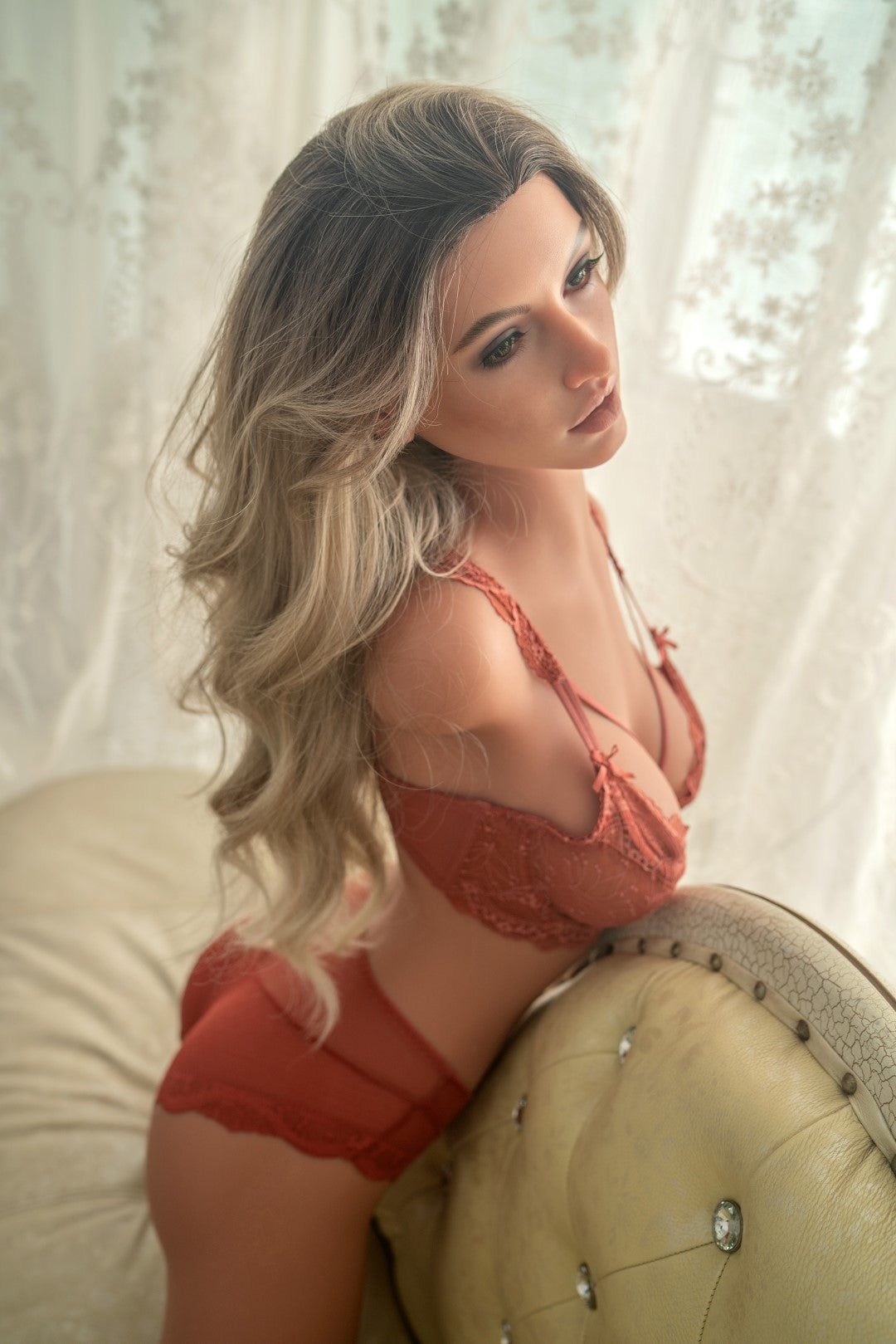 Gabriella Torso sexdukke (Zelex 117 cm E-cup ZXE216-1 SLE silikon)