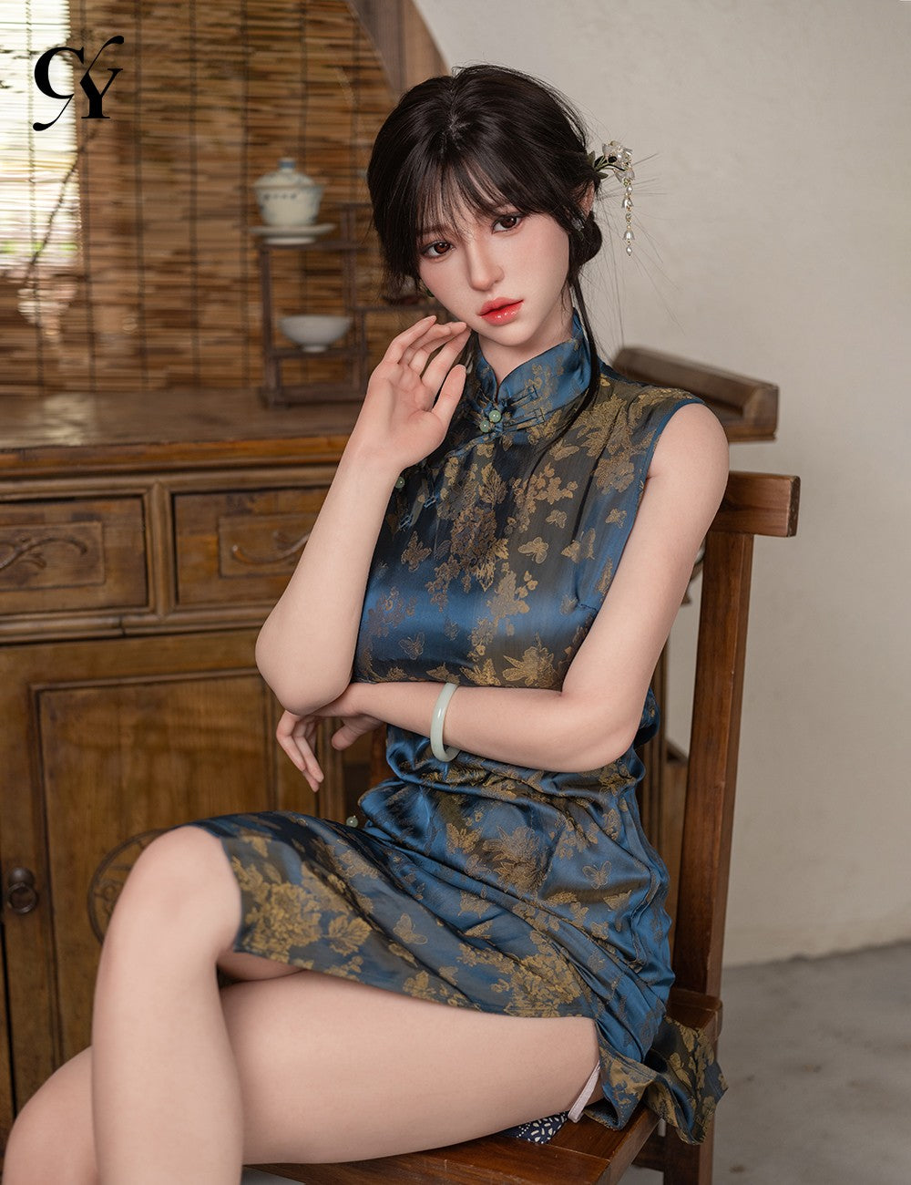 Zhimin sexdukke (TOP CYDOLL 168 cm F-cup TPE+silikon)