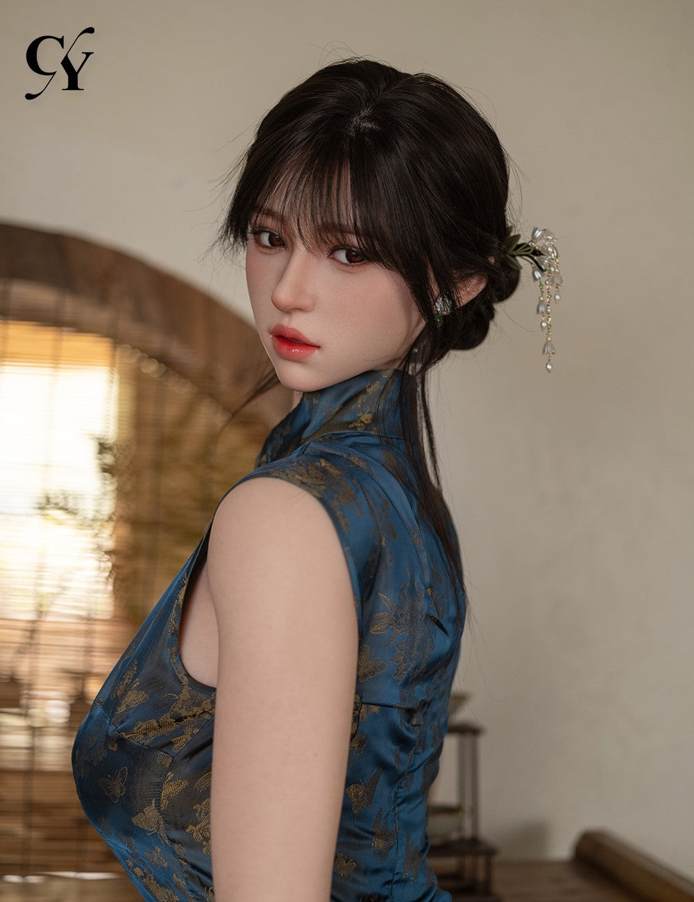 Zhimin sexdukke (TOP CYDOLL 168 cm F-cup TPE+silikon)