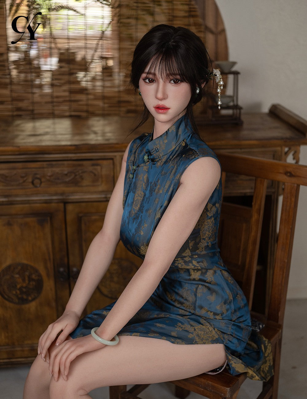 Zhimin sexdukke (TOP CYDOLL 168 cm F-cup TPE+silikon)