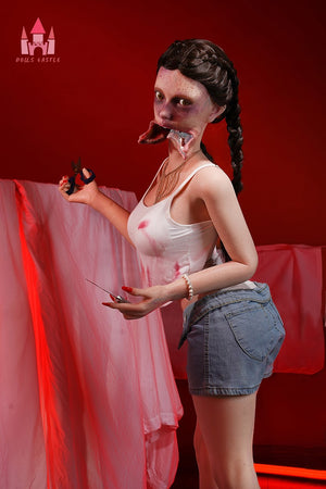 Zombiel sex dukke (Dolls Castle 156cm D-Kupa #Z1 silikon)